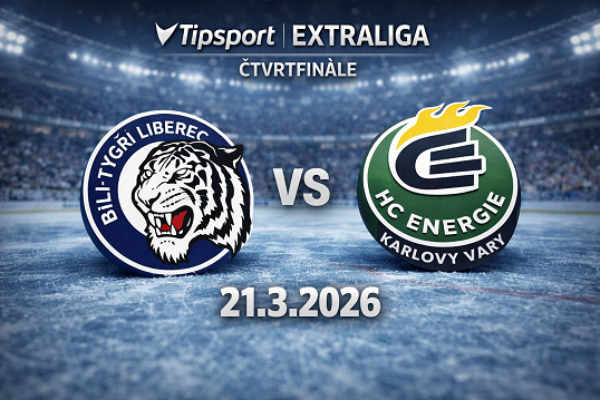 Bílí Tygři Liberec – HC Energie Karlovy Vary živě sledovat,