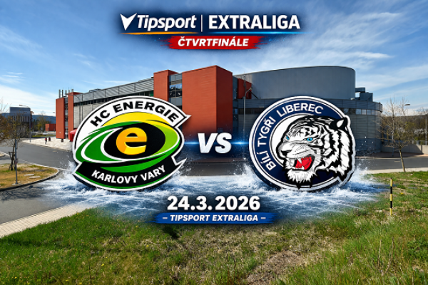 HC Energie Karlovy Vary – Bílí Tygři Liberec živě sledovat