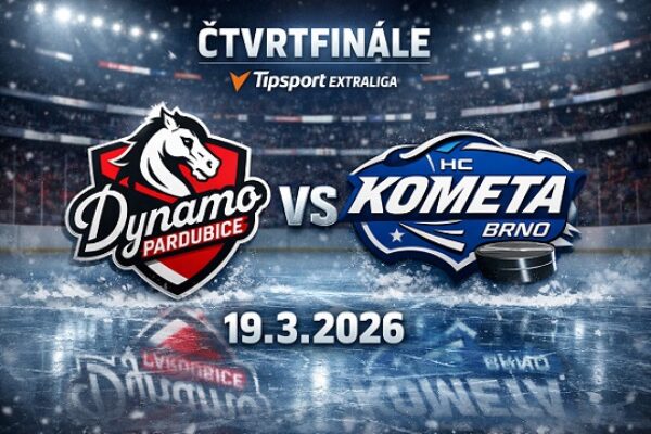 Pardubice - Brno živě extraliga čtvrtfinále
