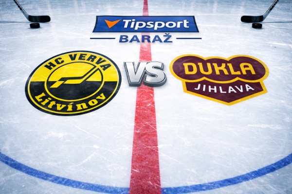 HC VERVA Litvínov – HC Dukla Jihlava živě (Tipsport extraliga 2026 online stream baráž)