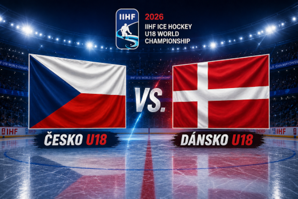 Česko U18 – Dánsko U18 živě (MS v hokeji do 18 let online stream)