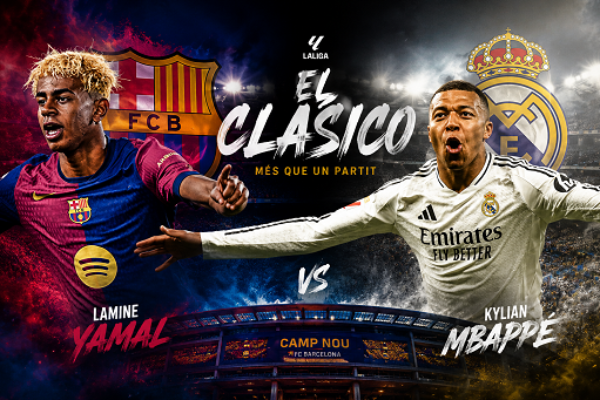 FC Barcelona – Real Madrid živě (La Liga 2026 online)