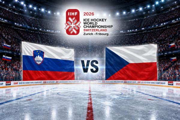 Slovinsko – Česko živě (MS v hokeji 2026 online stream)