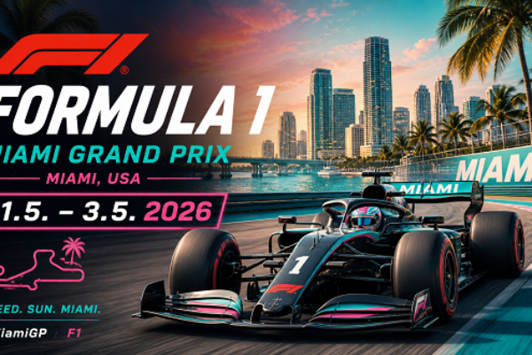 Velká cena VC Miami USA živě (seriál Formule 1 2026 online)