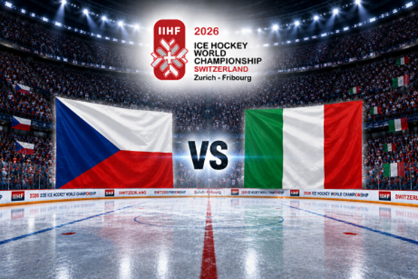 Česko – Itálie živě (MS v hokeji 2026 online stream)