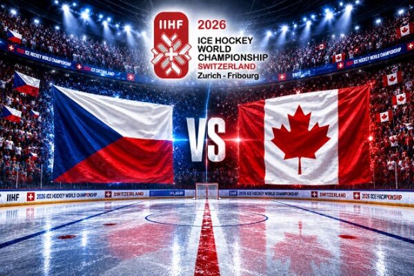 Česko – Kanada živě (MS v hokeji 2026 online stream)