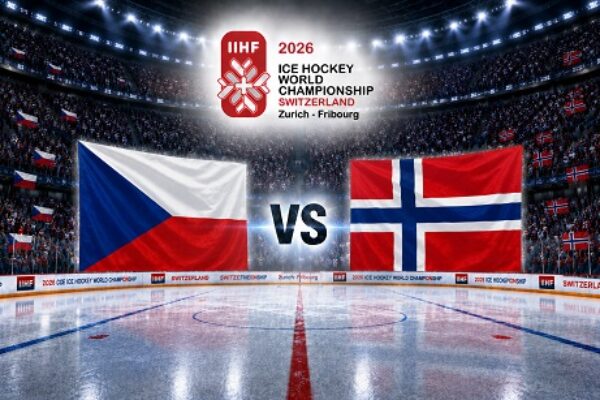 Česko – Norsko živě (MS v hokeji 2026 online stream)