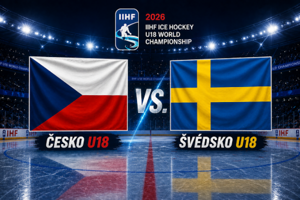 Česko – Švédsko živě (MS v hokeji do 18 let online stream)