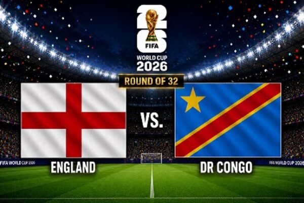 Anglie – DR Kongo živě (MS ve fotbale 2026 online stream)