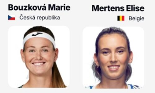 Bouzková – Mertensová živě (Wimbledon 2026 online stream)