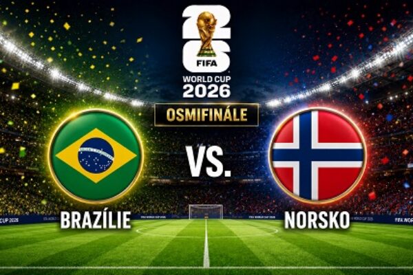 Brazílie – Norsko živě (MS ve fotbale 2026 online stream)
