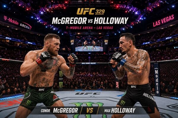 Conor McGregor - Max Holloway UFC 329 živě (bojový sport MMA 2026 online stream)