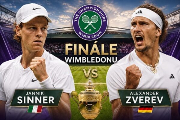 Sinner – Zverev živě (Wimbledon 2026 online stream)