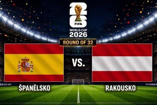 Španělsko – Rakousko živě (MS ve fotbale 2026 online stream)