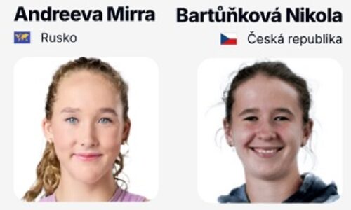 Andrejevová – Bartůňková živě (US Open 2026 online stream)