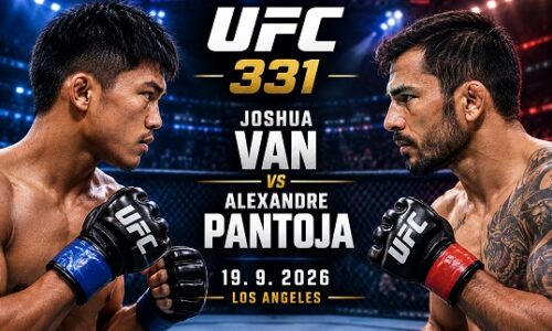 Joshua Van – Alexandre Pantoja UFC 331 živě (bojový sport MMA 2026 online stream)