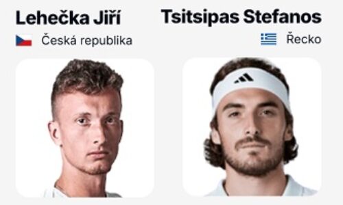 Lehečka – Tsitsipas živě (US Open 2026 online stream)