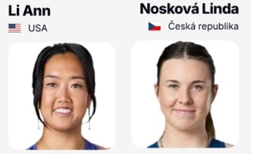 Liová – Nosková živě (US Open 2026 online stream)