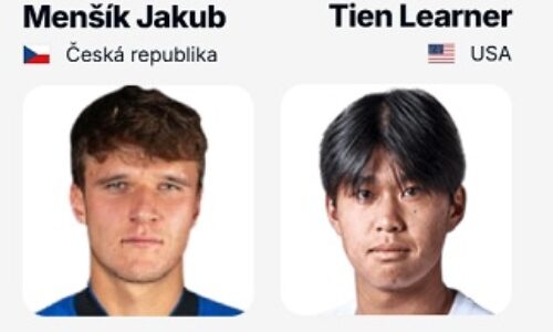 Menšík – Tien živě (US Open 2026 online stream)