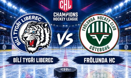 Bílí Tygři Liberec – Frölunda HC živě (Liga mistrů 2026 online)