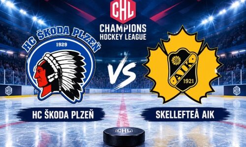 HC Škoda Plzeň – Skellefteå AIK živě (Liga mistrů 2026 online)